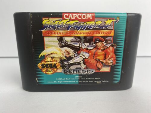 An image of the game, console, or accessory Street Fighter II Special Champion Edition - (LS) (Sega Genesis)