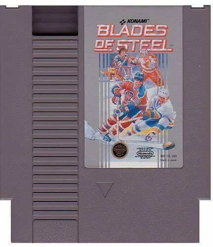 An image of the game, console, or accessory Blades of Steel - (LS) (NES)