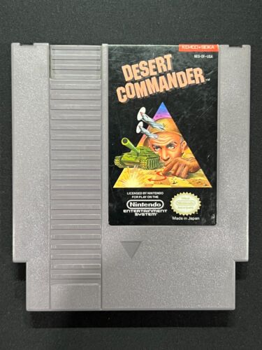 An image of the game, console, or accessory Desert Commander - (LS) (NES)