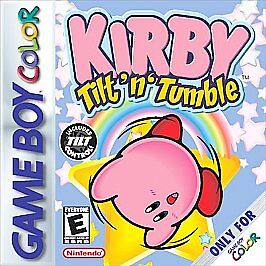 An image of the game, console, or accessory Kirby Tilt and Tumble - (LS) (GameBoy Color)