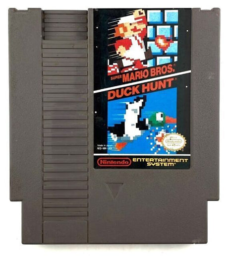 An image of the game, console, or accessory Super Mario Bros and Duck Hunt - (LS) (NES)